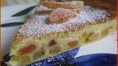 Tarte exotique Ricotta et fruits déshydratés