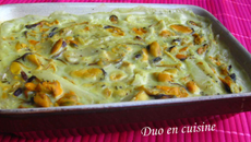 Moules de bouchot gratinées