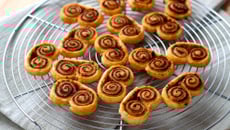 Palmiers apéro aux tomates séchées