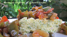 Poivrons à la méditerranéenne ou tchouktchouka