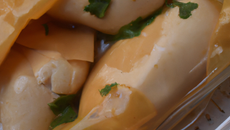 Papillotes légères de poulet