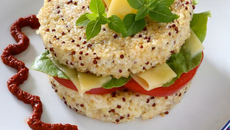 Burger végétarien de quinoa