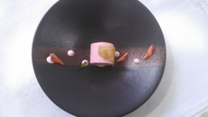 Parfait glacé à la fraise