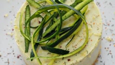 Bavarois de courgette et saumon