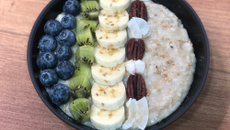 Porridge au lait de coco