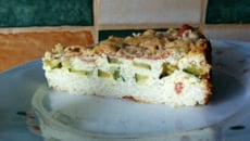 Tarte au riz et aux courgettes