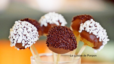 Cake pops faciles au chocolat