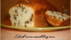 Cake au lait de coco et aux pépites de chocolat