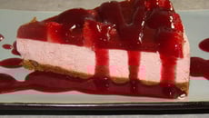 Entremet à la fraise et spéculoos