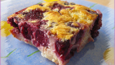 Clafoutis aux cerises et à la fève tonka