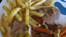 Filet mignon de porc à la bière