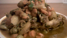 Agneau aux olives