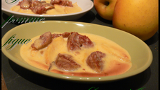 Gratin de pommes et figues