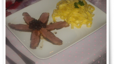 Magret de canard au miel et vinaigre balsamique maison