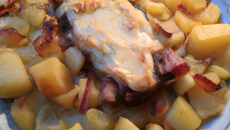 Tartiflette à la fourme d'Ambert