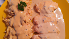 Filets de poulet au soja et à la crème