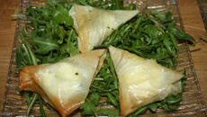 Bricks au Chèvre Basilic