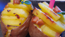 Pomme de terre en sushis