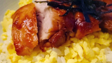 Poulet à la sauce soja sur bol de riz (Tériyaki Don)