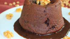 Moelleux extra fondant au chocolat et noix de cajoux