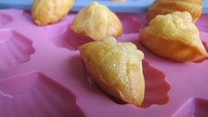 Les madeleines chèvre, miel et noix