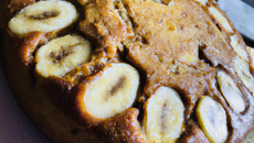 Banana cake moelleux