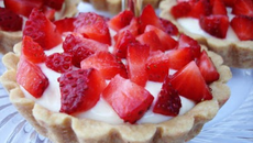 Tartelette à la crème citronnée