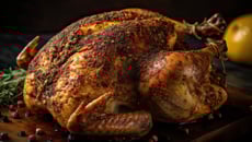 Dinde fermière farcie à l'ancienne