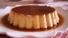 Flan au moka