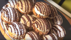 Tarte profiteroles
