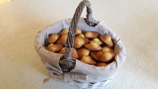 Mini madeleines à l'orange au thermomix