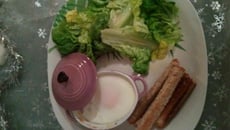 Œufs cocotte aux lardons