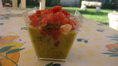 Guacamole de courgettes