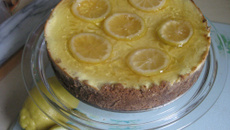 Cheesecake au citron classique
