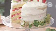 Layer cake aux fraises du Périgord IGP