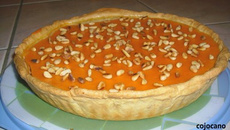 Tarte de potiron à la fève tonka