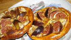 Tarte figues et Fourme d'Ambert