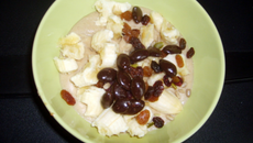 Bol à la farine de riz et ses graines