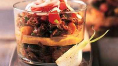 Verrine de queue de bœuf au foie gras