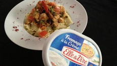 Mafaldine aux légumes et crème Elle & Vire
