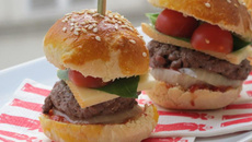 mini hamburgers revisités à l'etorki®