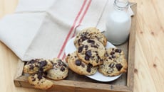 Cookies aux pépites de chocolat et sucre de canne complet