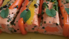 Terrine de saumon aux poivrons