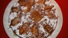 Gâteau aux pommes et noix de coco