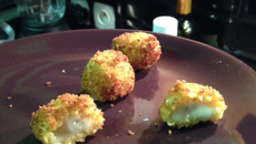 Cromesquis au gorgonzola