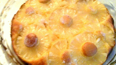 Tarte sucrée aux ananas