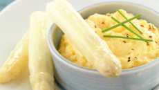 Œufs brouillés aux asperges des sables des Landes IGP