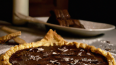 Tarte croquante au chocolat