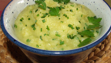 Purée de courgettes économique