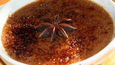 Crème brûlée au thé esprit de Noël de mariages frères